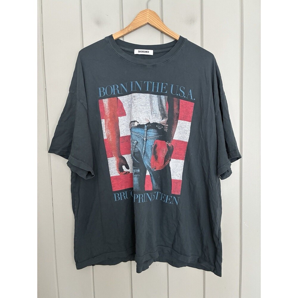 Daydreamer Bruce Springsteen Born in the USA Graphic T-shirt Oversized Boxy Fit
